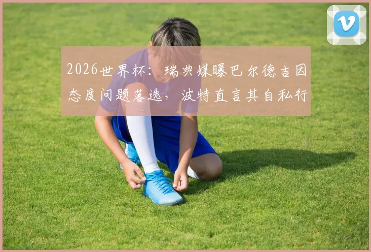 2026世界杯:瑞典媒曝巴尔德吉因态度问题落选,波特直言其自私行为成关键