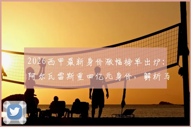 2026西甲最新身价涨幅榜单出炉:阿尔瓦雷斯重回亿元身价,解析马丁内斯、鲁杰里等球星身价飙升原因与评估标准